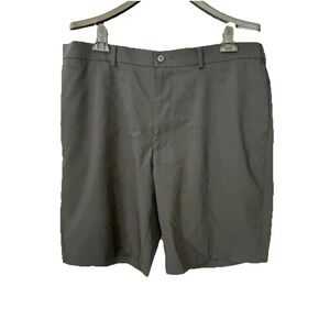 Pro Tour Cool Play Black Golf Shorts Men's size 38 Flat Front Chino Polyester